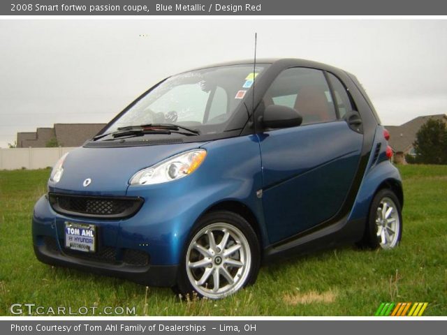 2008 Smart fortwo passion coupe in Blue Metallic