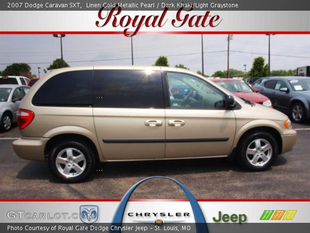2007 Dodge Caravan SXT in Linen Gold Metallic Pearl