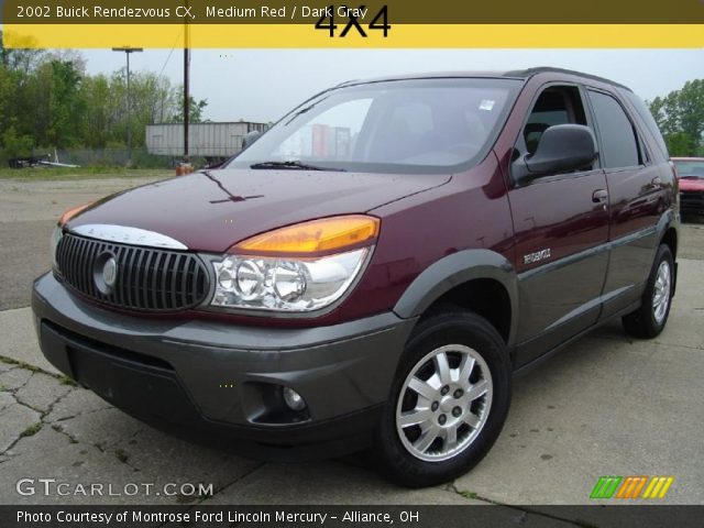 2002 Buick Rendezvous CX in Medium Red