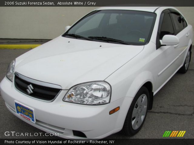 2006 Suzuki Forenza Sedan in Absolute White