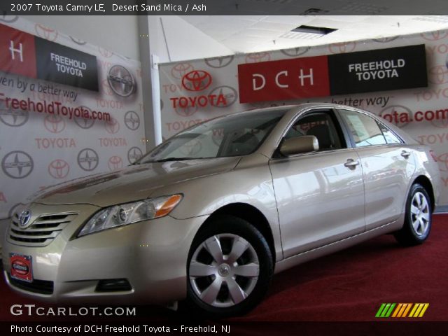 2007 Toyota Camry LE in Desert Sand Mica