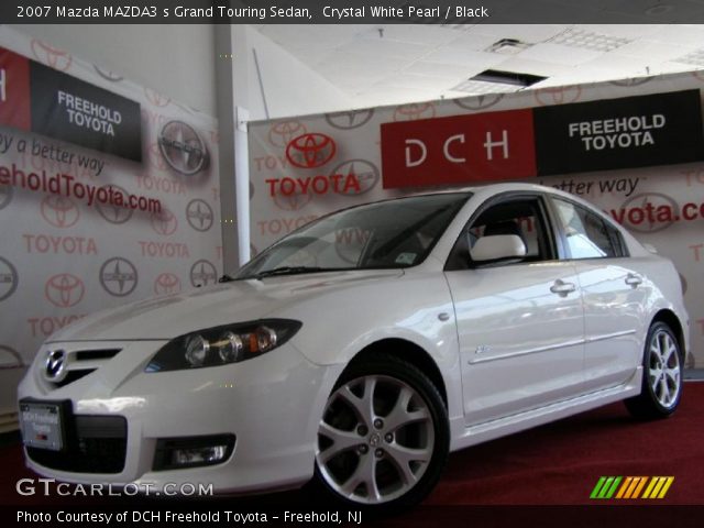 2007 Mazda MAZDA3 s Grand Touring Sedan in Crystal White Pearl