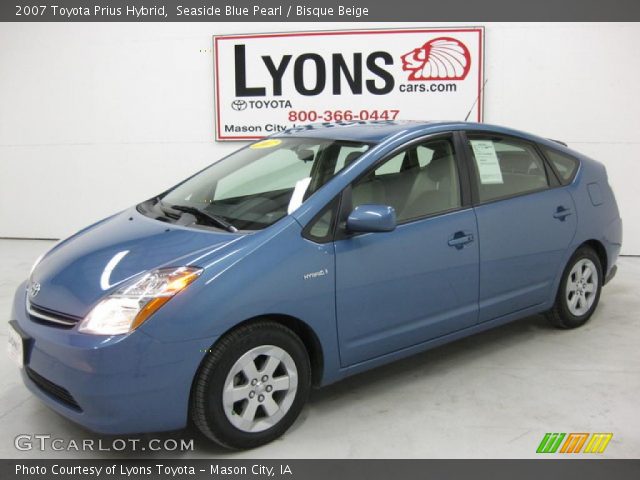 2007 Toyota Prius Hybrid in Seaside Blue Pearl