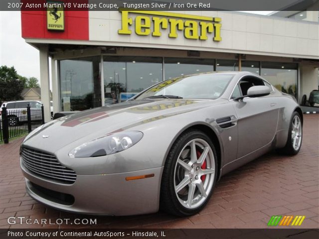 2007 Aston Martin V8 Vantage Coupe in Tungsten Silver