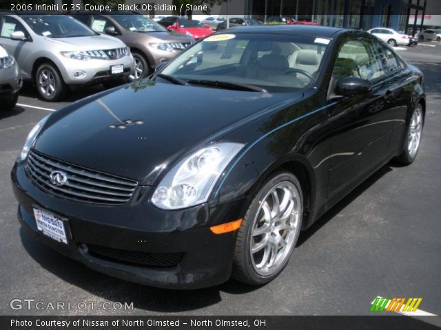 2006 Infiniti G 35 Coupe in Black Obsidian
