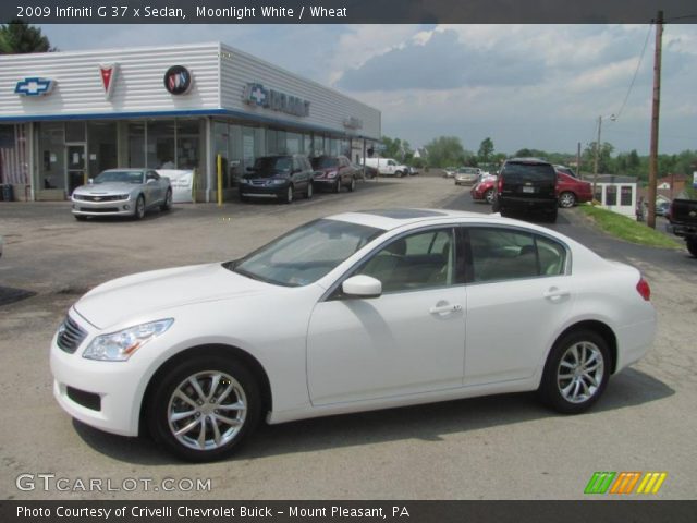 2009 Infiniti G 37 x Sedan in Moonlight White