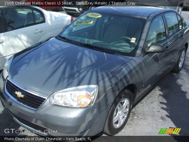 2008 Chevrolet Malibu Classic LS Sedan in Dark Gray Metallic