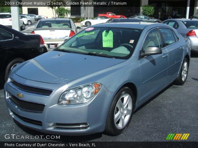 2009 Chevrolet Malibu LS Sedan in Golden Pewter Metallic