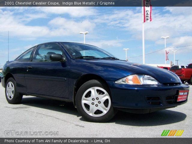 2001 Chevrolet Cavalier Coupe in Indigo Blue Metallic