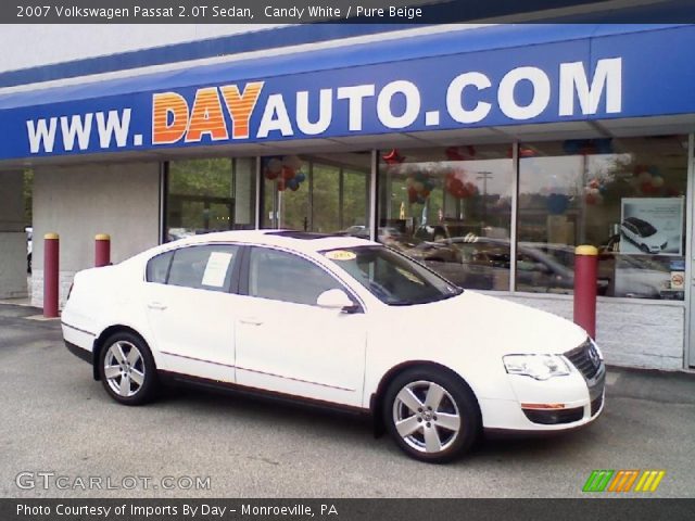 2007 Volkswagen Passat 2.0T Sedan in Candy White