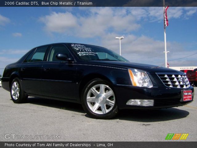 2006 Cadillac DTS  in Blue Chip Metallic