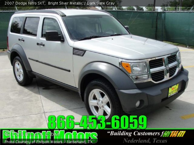 2007 Dodge Nitro SXT in Bright Silver Metallic