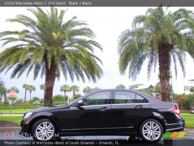 2009 Mercedes-Benz C 300 Sport in Black
