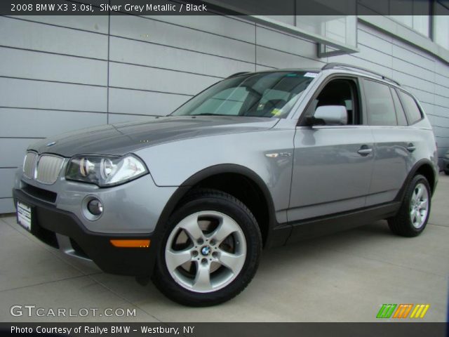 2008 BMW X3 3.0si in Silver Grey Metallic