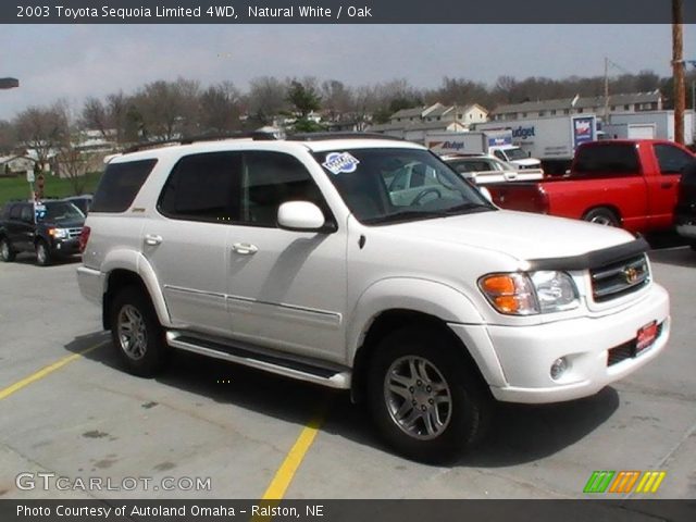 2003 Toyota Sequoia Limited 4WD in Natural White