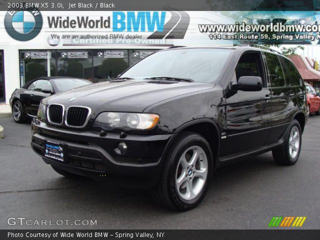 2003 BMW X5 3.0i in Jet Black