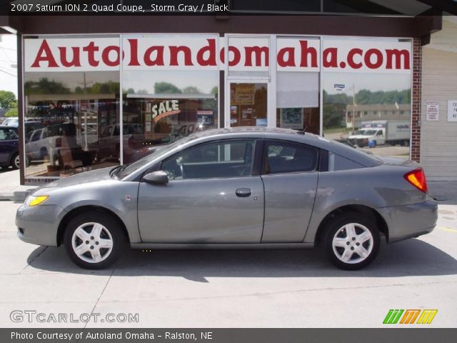 2007 Saturn ION 2 Quad Coupe in Storm Gray