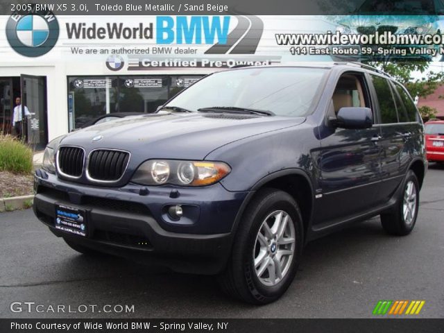2005 BMW X5 3.0i in Toledo Blue Metallic