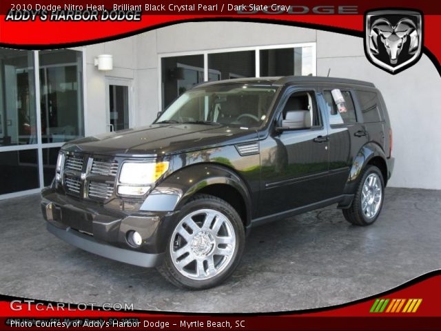 2010 Dodge Nitro Heat in Brilliant Black Crystal Pearl