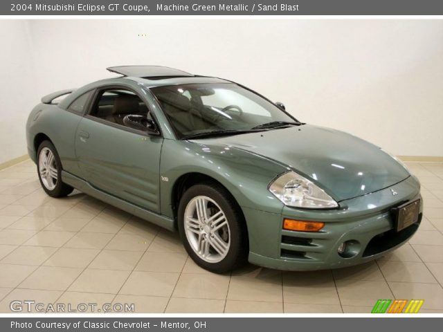 2004 Mitsubishi Eclipse GT Coupe in Machine Green Metallic