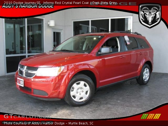 2010 Dodge Journey SE in Inferno Red Crystal Pearl Coat