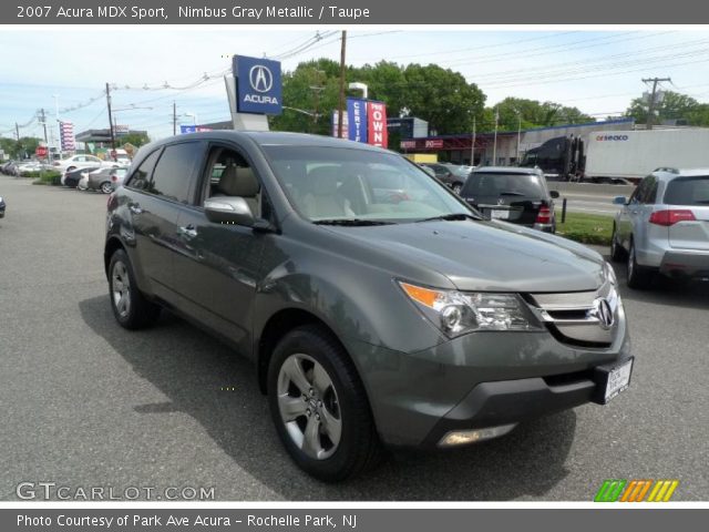 2007 Acura MDX Sport in Nimbus Gray Metallic