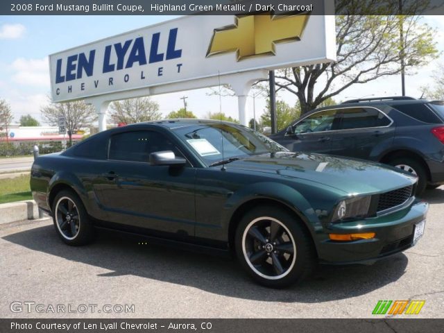 2008 Ford Mustang Bullitt Coupe in Highland Green Metallic