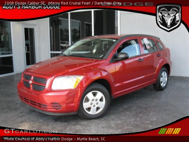 2008 Dodge Caliber SE in Inferno Red Crystal Pearl