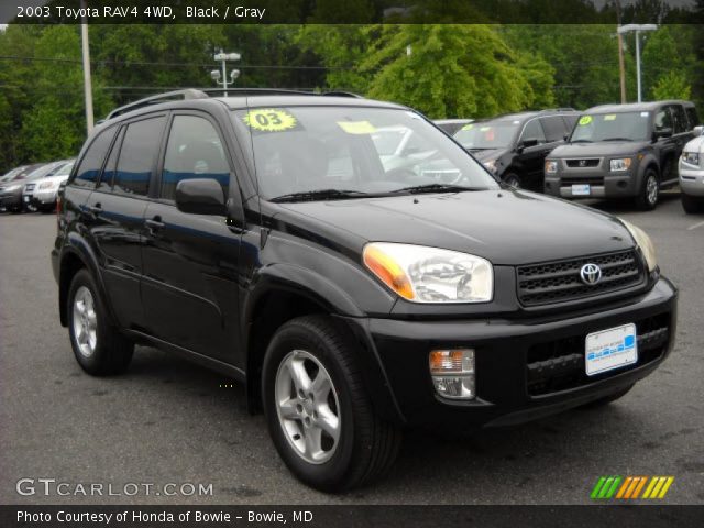2003 Toyota RAV4 4WD in Black