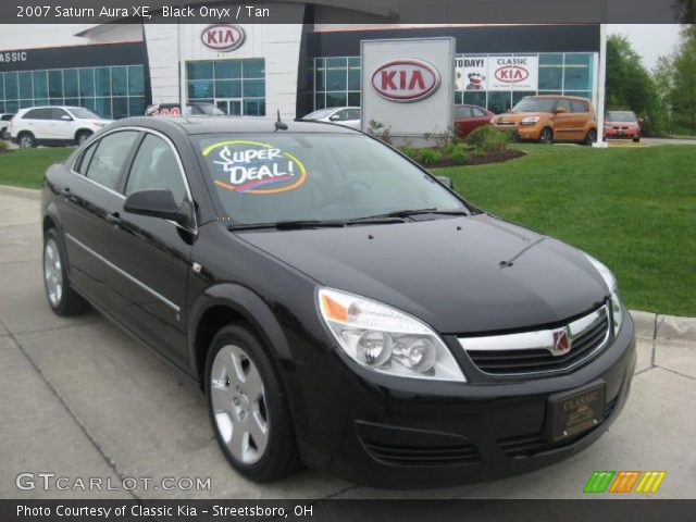 2007 Saturn Aura XE in Black Onyx