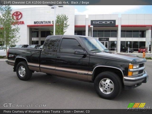 1995 Chevrolet C/K K1500 Extended Cab 4x4 in Black