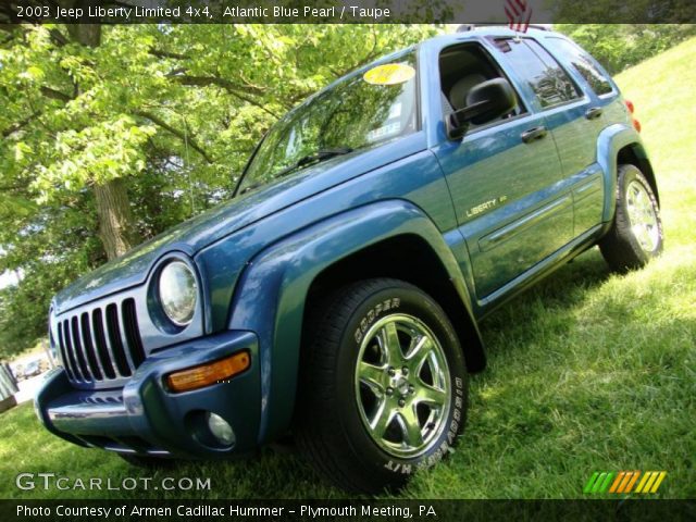 2003 Jeep Liberty Limited 4x4 in Atlantic Blue Pearl