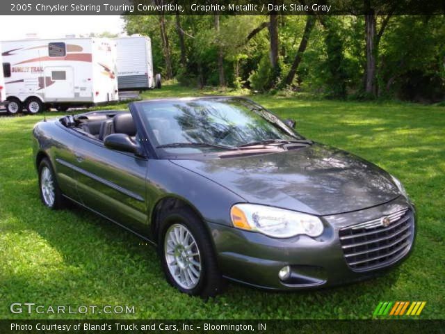2005 Chrysler Sebring Touring Convertible in Graphite Metallic