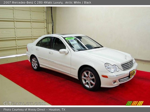 2007 Mercedes-Benz C 280 4Matic Luxury in Arctic White