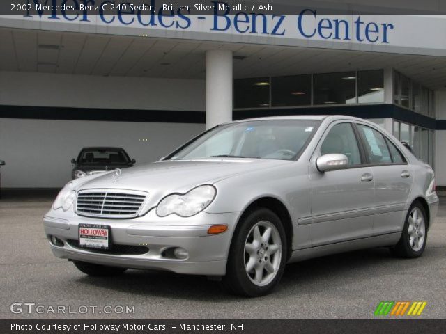 2002 Mercedes-Benz C 240 Sedan in Brilliant Silver Metallic