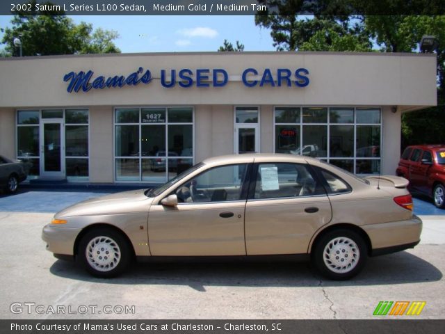 2002 Saturn L Series L100 Sedan in Medium Gold