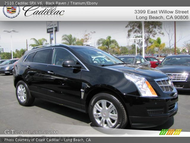 2010 Cadillac SRX V6 in Black Raven