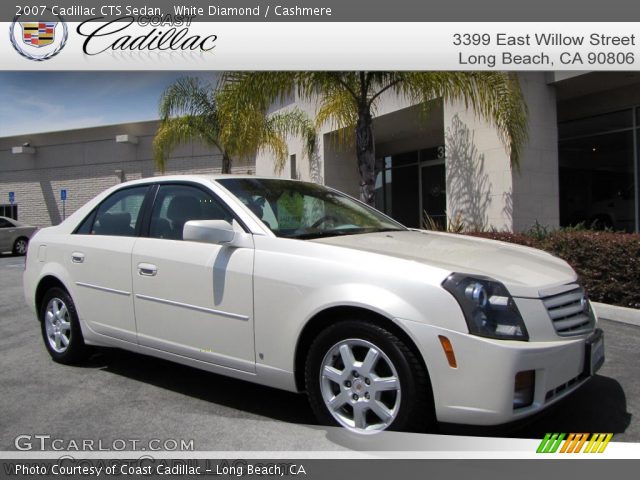 2007 Cadillac CTS Sedan in White Diamond