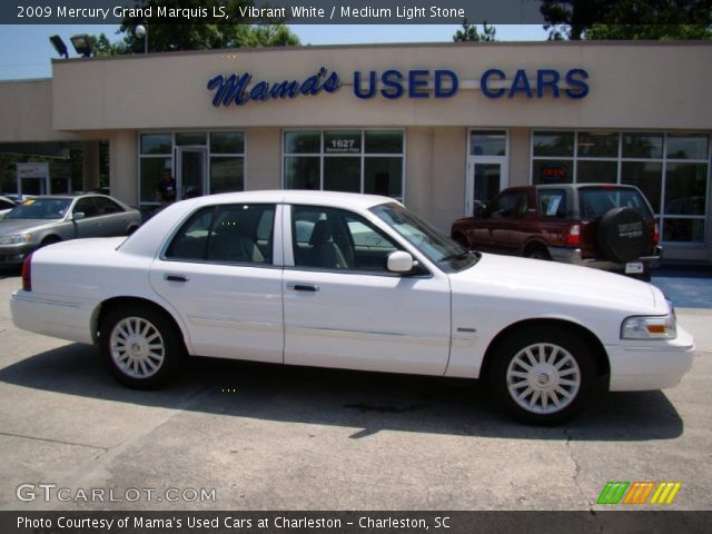 2009 Mercury Grand Marquis LS in Vibrant White