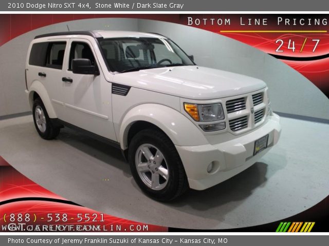 2010 Dodge Nitro SXT 4x4 in Stone White