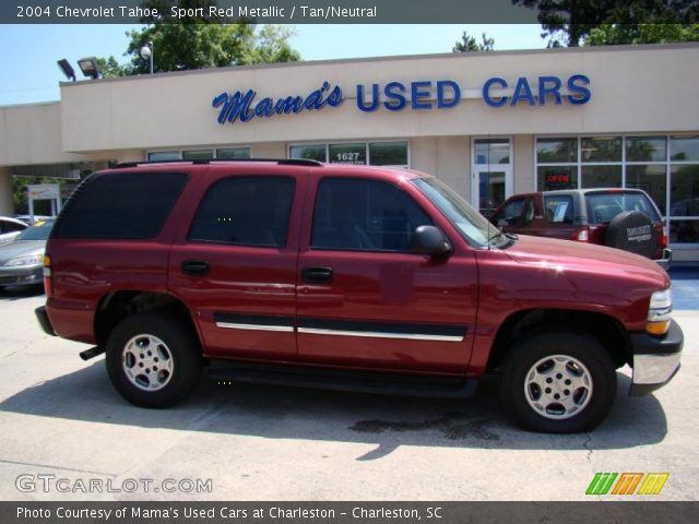 2004 Chevrolet Tahoe  in Sport Red Metallic