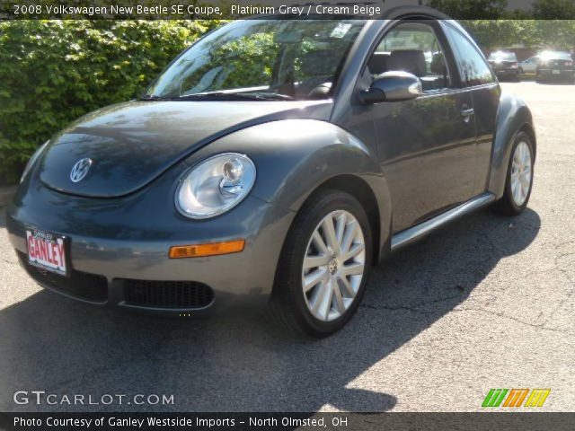 2008 Volkswagen New Beetle SE Coupe in Platinum Grey