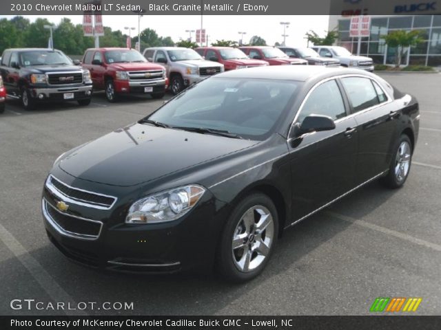 2010 Chevrolet Malibu LT Sedan in Black Granite Metallic