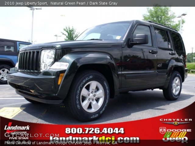 2010 Jeep Liberty Sport in Natural Green Pearl