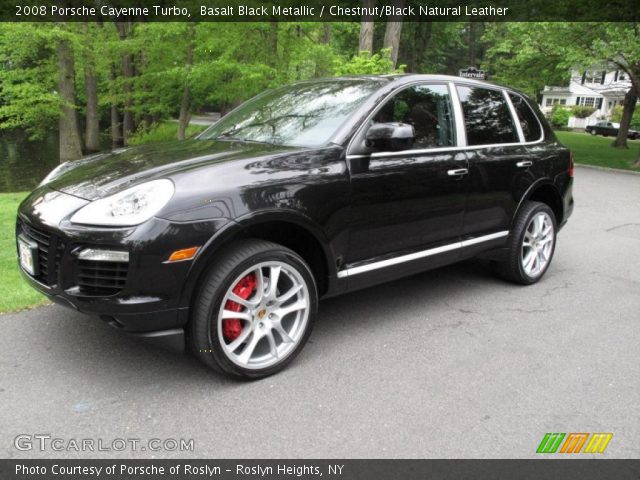 2008 Porsche Cayenne Turbo in Basalt Black Metallic
