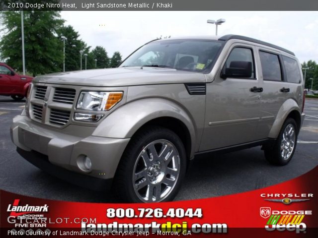 2010 Dodge Nitro Heat in Light Sandstone Metallic