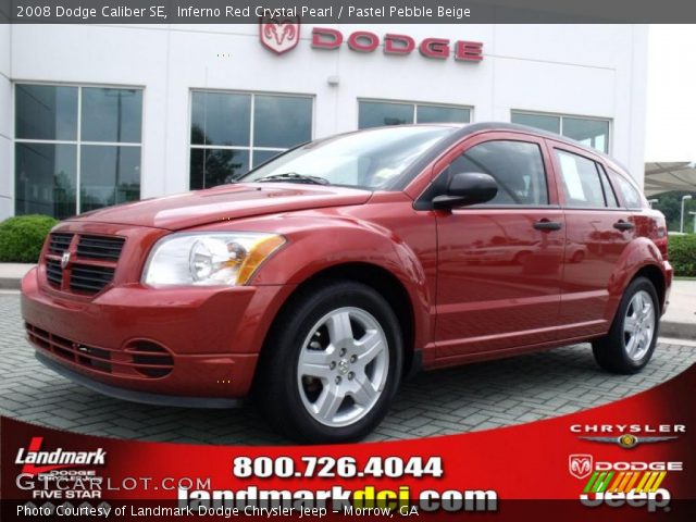 2008 Dodge Caliber SE in Inferno Red Crystal Pearl