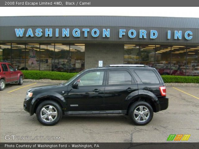 2008 Ford Escape Limited 4WD in Black
