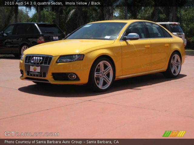 2010 Audi S4 3.0 quattro Sedan in Imola Yellow