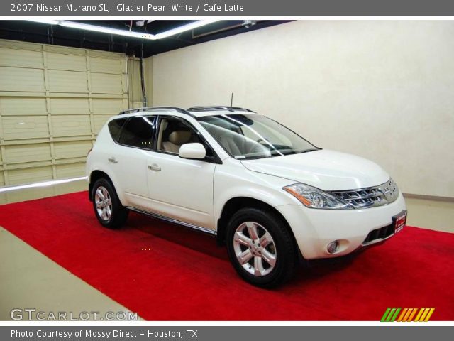 2007 Nissan Murano SL in Glacier Pearl White